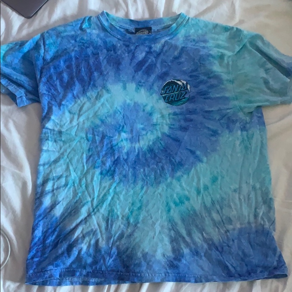 santa cruz tie dye shirt